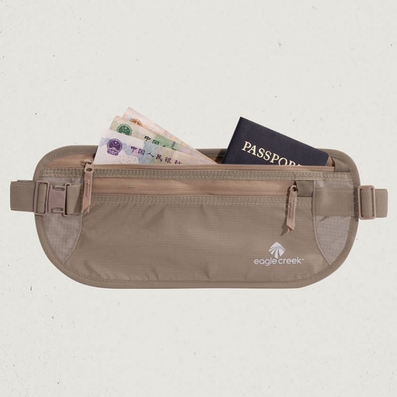 Eagle Creek Undercover Money Belt DLX vyölaukku khaki