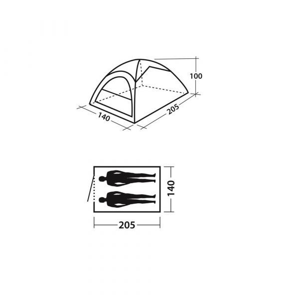 Easy Camp Comet 200 Teltta