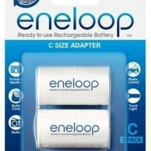 Eneloop - C-adpteri 2 kpl