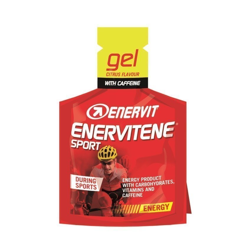 Enervit Enervitene Gel Med Koffein 24g Citron