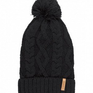 Everest G Mfn Cable Beanie Pipo Musta