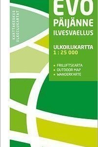 Evo Päijänne Ilvesvaellus ulkoilukartta 1:25 000 2012