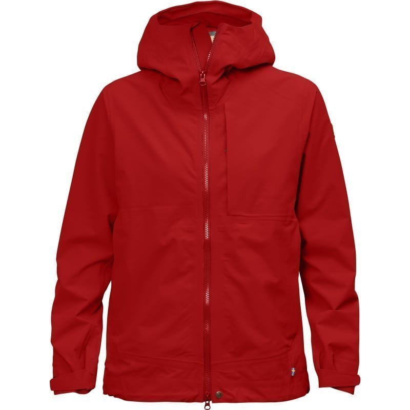 Fjällräven Abisko Eco-Shell Jacket W S Red