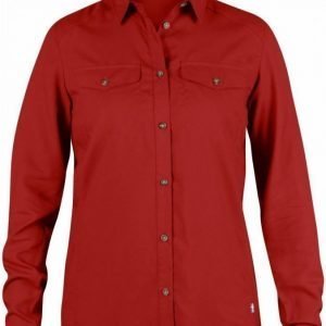 Fjällräven Abisko Vent Shirt LS Women Punainen L