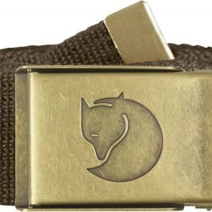 Fjällräven Canvas Brass Belt 4 cm Taupe