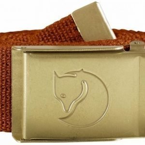 Fjällräven Canvas Brass Belt 4 cm oranssi