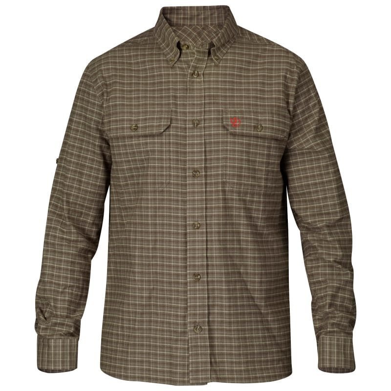 Fjällräven Forest Flannel Shirt M Dark Olive