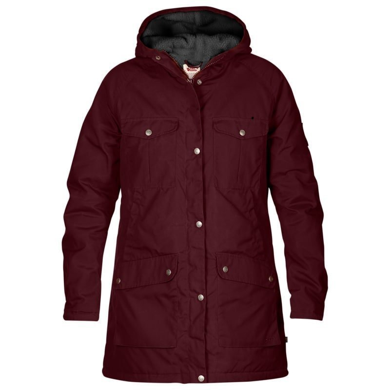 Fjällräven Greenland Winter Parka Women's L Dark Garnet