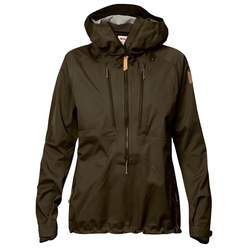 Fjällräven Keb Eco-Shell Anorak W L Dark Olive