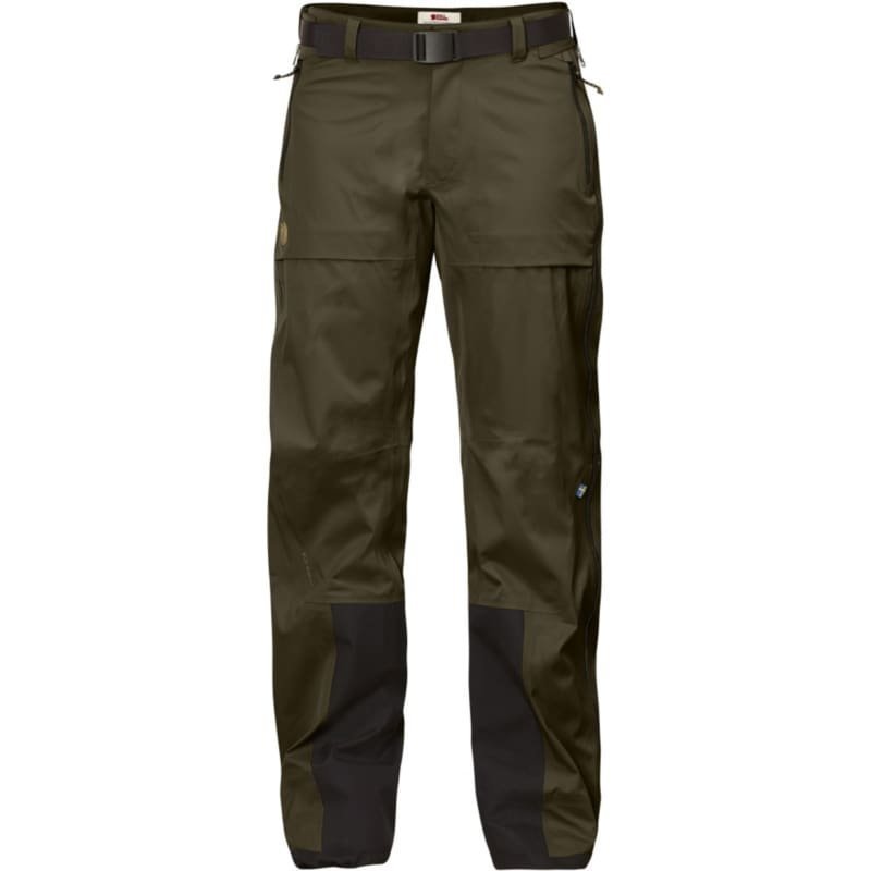 Fjällräven Keb Eco-Shell Trousers W L Dark Olive