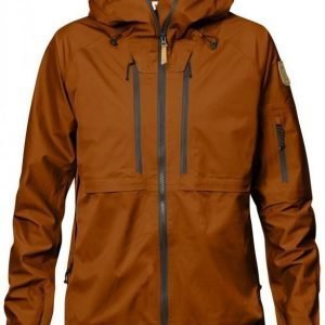 Fjällräven Keb Eco-Shell Women's Jacket Tumma oranssi L