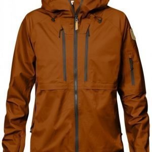 Fjällräven Keb Eco-Shell Women's Jacket Tumma oranssi XL