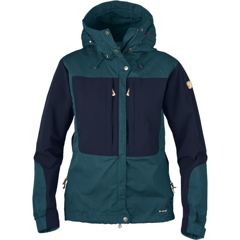 Fjällräven Keb Jacket W L Glacier Green/Dark Navy