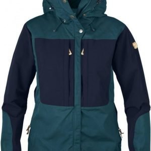 Fjällräven Keb Women's Jacket Glacier green / Navy L