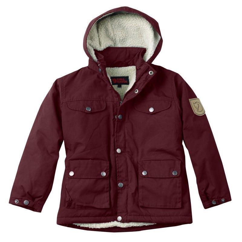 Fjällräven Kid's Greenland Winter Jacket 104 Dark Garnet