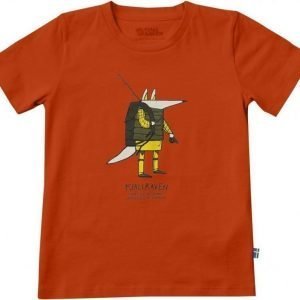 Fjällräven Kids Trekking Fox T-Shirt Flame 116