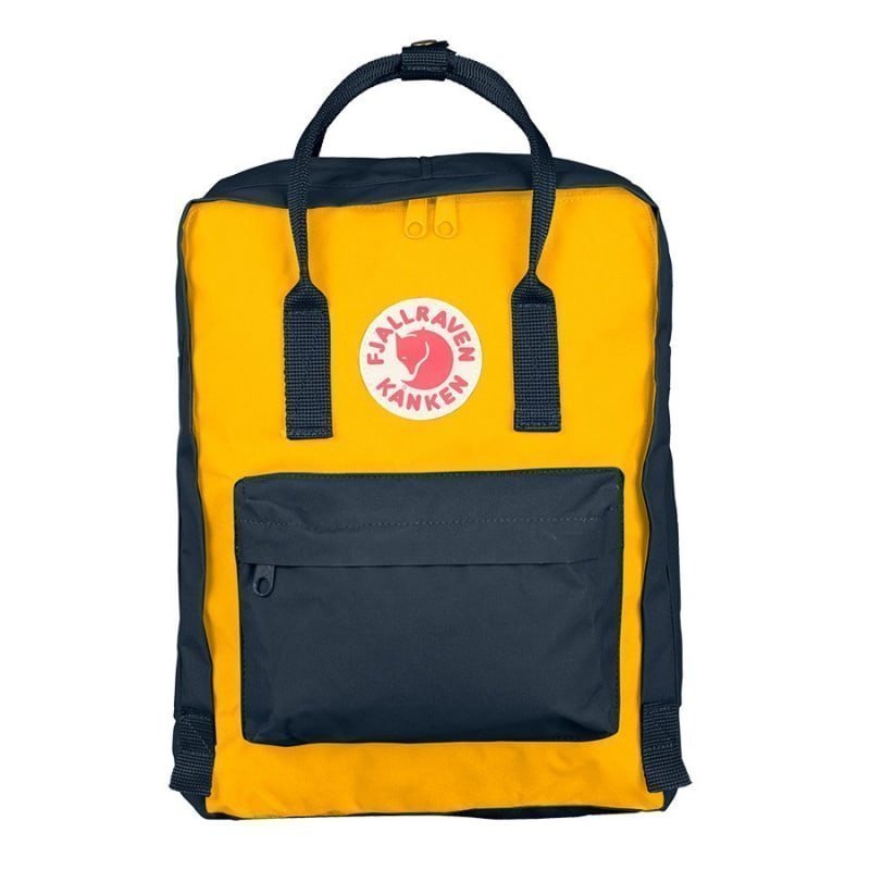 Fjällräven Kånken 1SIZE Navy-Warm Yellow