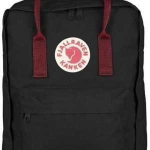 Fjällräven Kånken Black / Ox Red