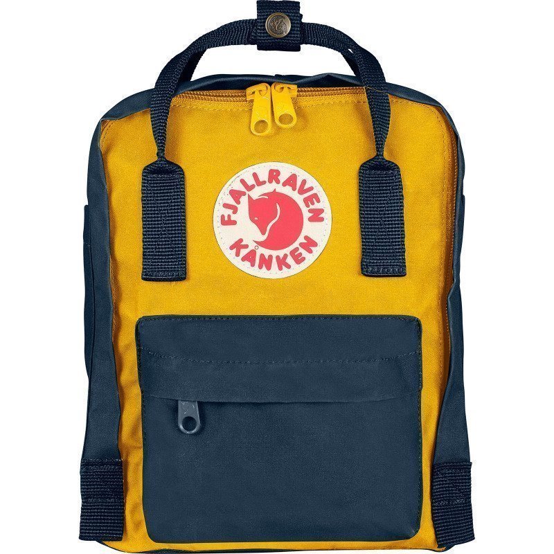 Fjällräven Kånken Mini 1SIZE Navy-Warm Yellow