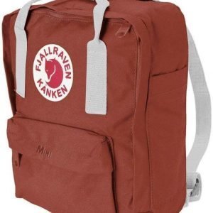 Fjällräven Kånken Mini Punainen/Valkoinen