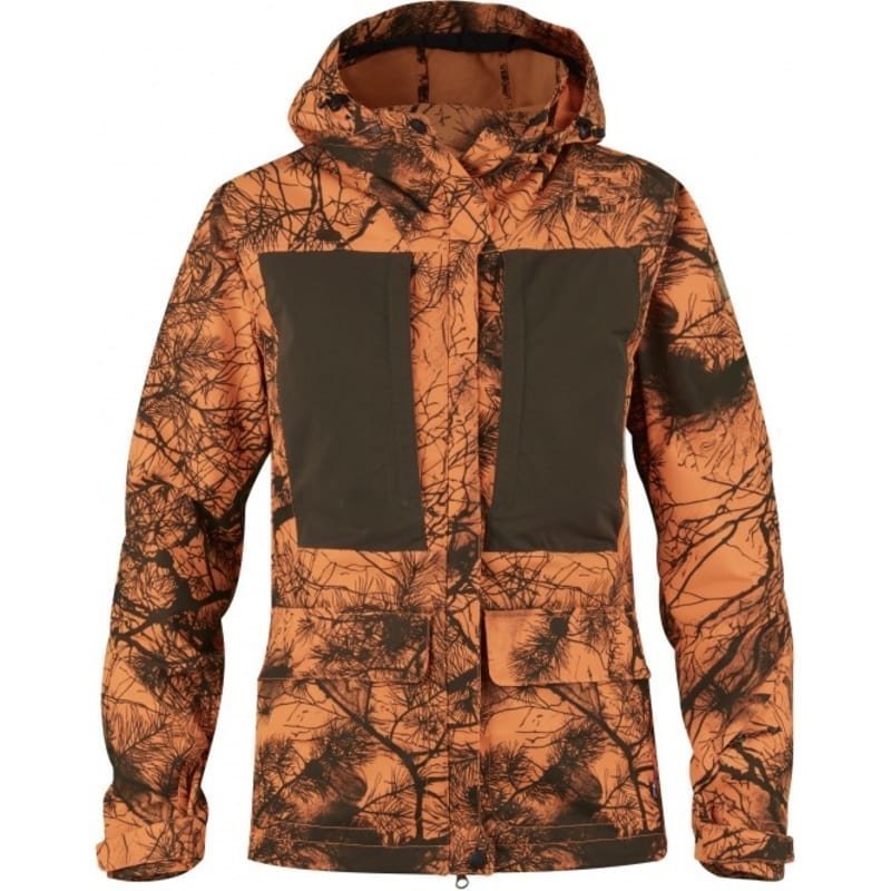 Fjällräven Lappland Hybrid Jacket W L Orange Camo