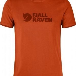 Fjällräven Logo T-shirt oranssi L