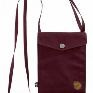 Fjällräven Pocket Tummanpunainen