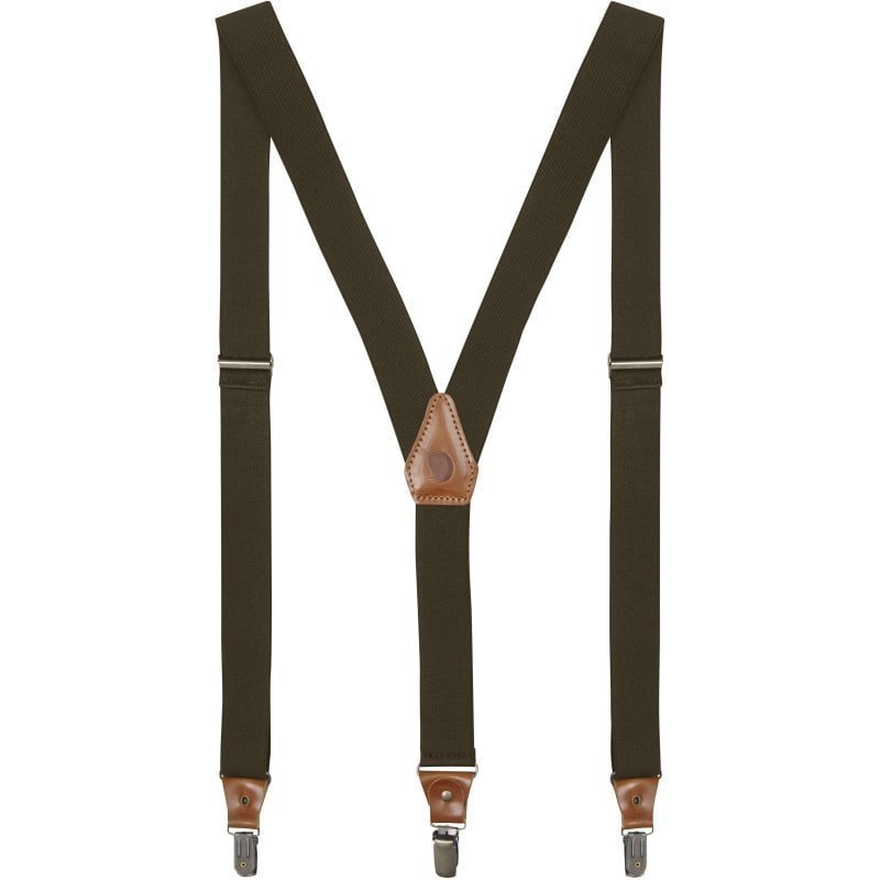 Fjällräven Sarek Clip Suspenders 1SIZE Dark Olive