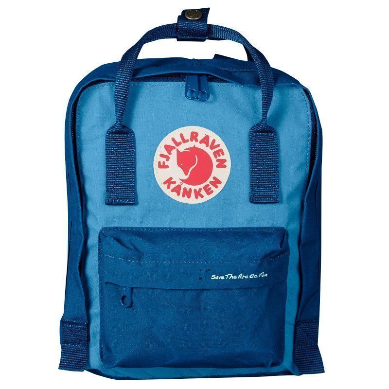 Fjällräven Save the Arctic Fox Kånken Mini ONESIZE Lake Blue/Air Blue