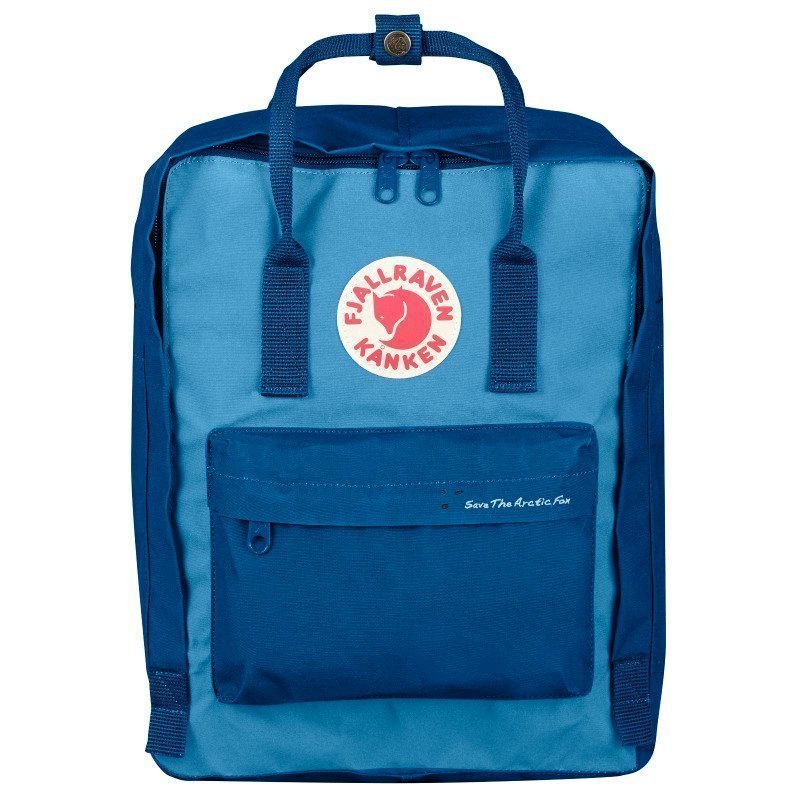 Fjällräven Save the Arctic Fox Kånken ONESIZE Lake Blue/Air Blue