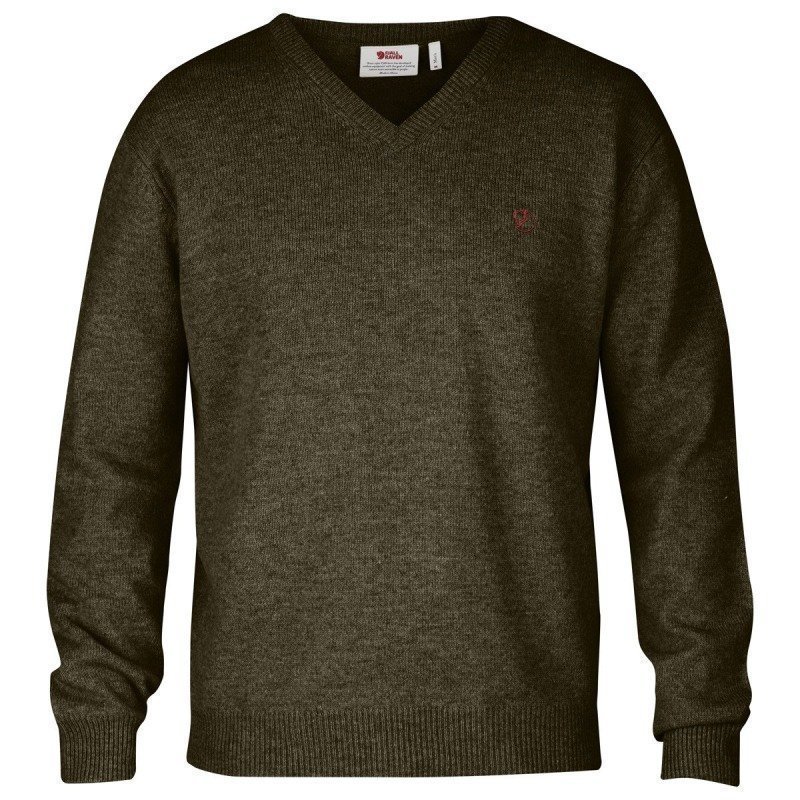 Fjällräven Shepparton Sweater L Dark Olive