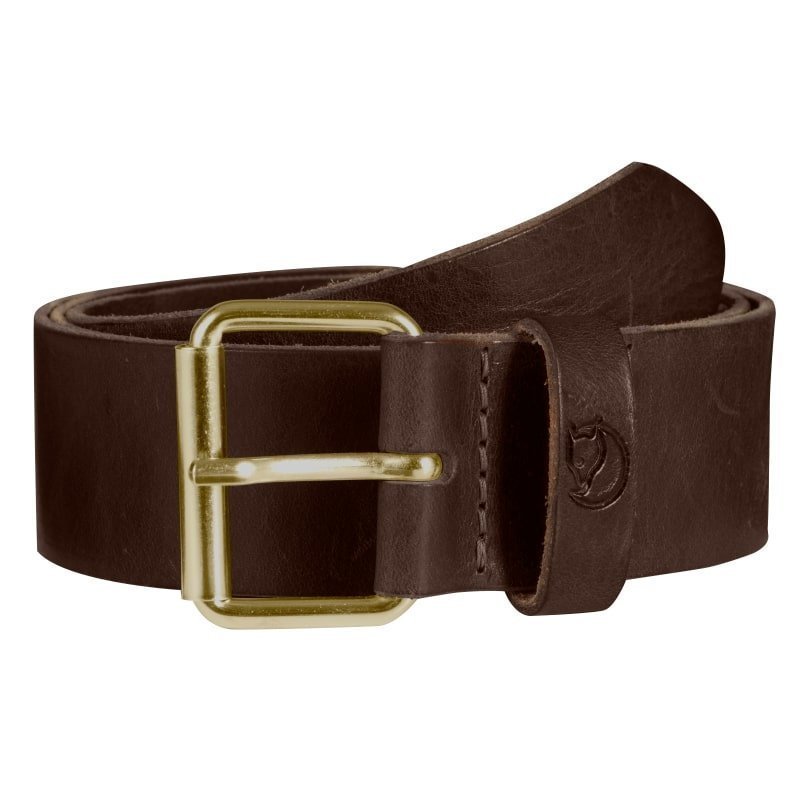 Fjällräven Singi Belt 4 cm 75CM Leather Brown