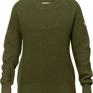 Fjällräven Sörmland Roundneck Sweater W Dark Olive XS