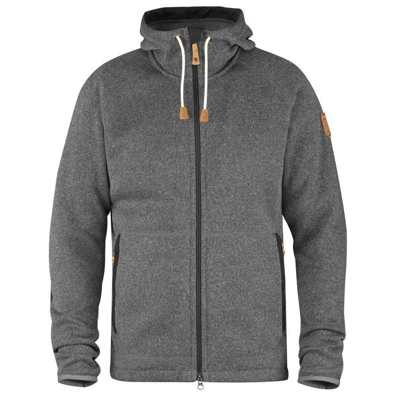 Fjällräven Övik Fleece Hoodie L Dark Grey