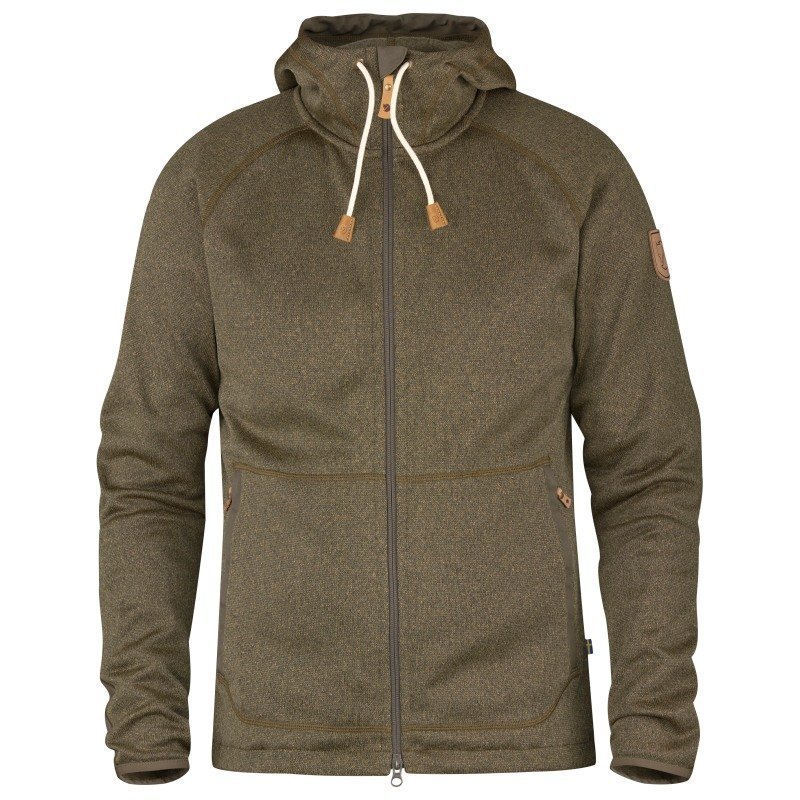 Fjällräven Övik Fleece Hoodie L Tarmac