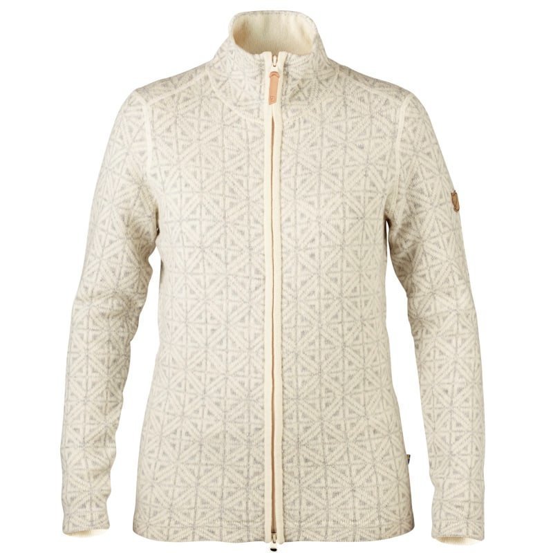 Fjällräven Övik Frost Cardigan Women's L Ecru