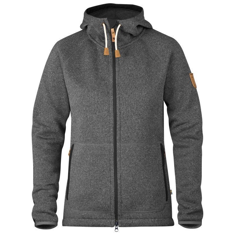 Fjällräven Övik Reinforced Hoodie W XS Dark Grey