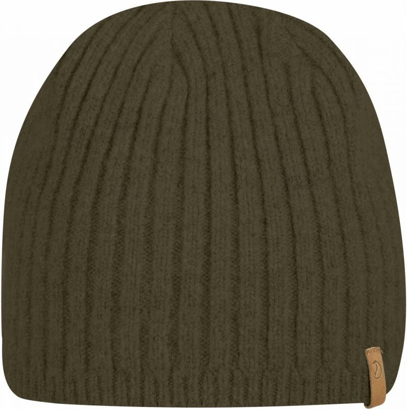 Fjällräven Övik Rib Beanie Dark Olive