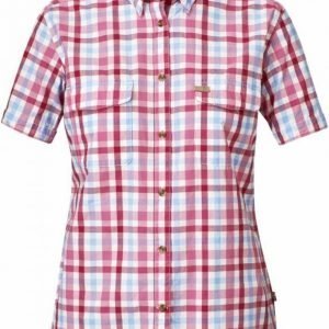 Fjällräven Övik Shirt SS Women Punainen M