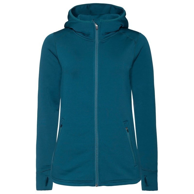 FÅK Oppland Women's Hood L Petrol Green