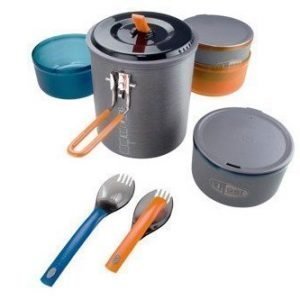 GSI Alu-Cookset Halulite Microdualist kattilasarja