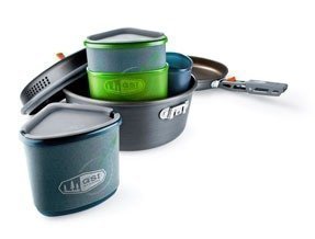 GSI Alu-Cookset Pinnacle Backpacker kattilasarja