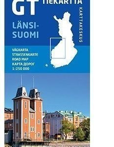 GT tiekartta Länsi-Suomi 2014 1:250 000