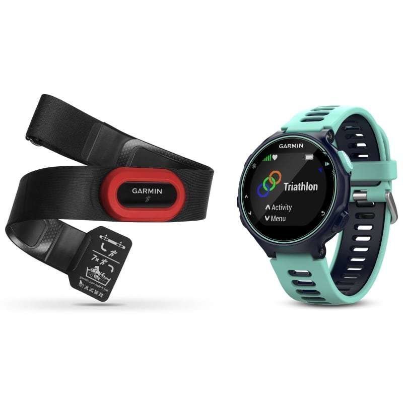 Garmin Forerunner 735XT Run Bundle 1SIZE Midnight Blue/Frost Blue