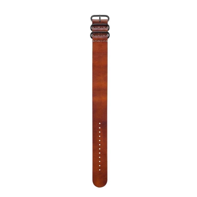 Garmin NATO Replacement Band (Leather 1SIZE Brown