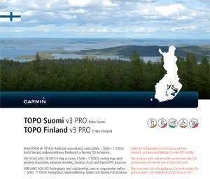 Garmin Topo Suomi Pro V3 kartta Etelä