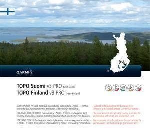 Garmin Topo Suomi Pro V3 kartta koko Suomi
