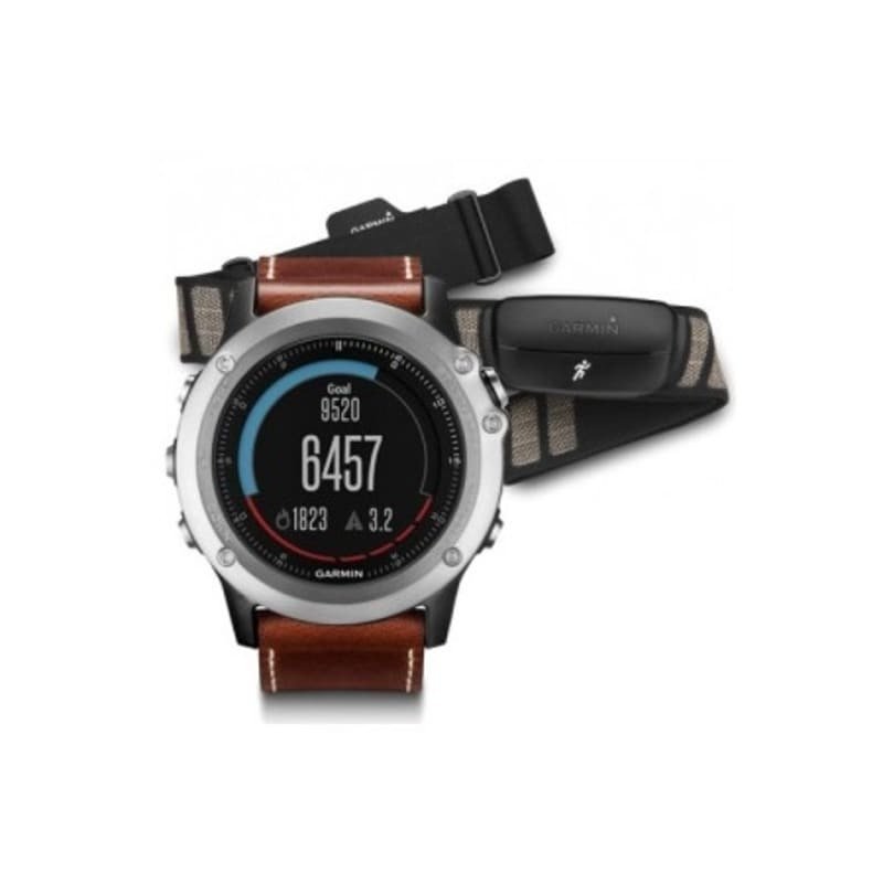 Garmin fenix® 3 Sapphire/Leather HRM