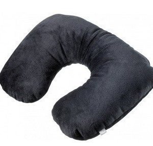 Go Travel Pillow 2in1 niskatyyny/tyyny musta