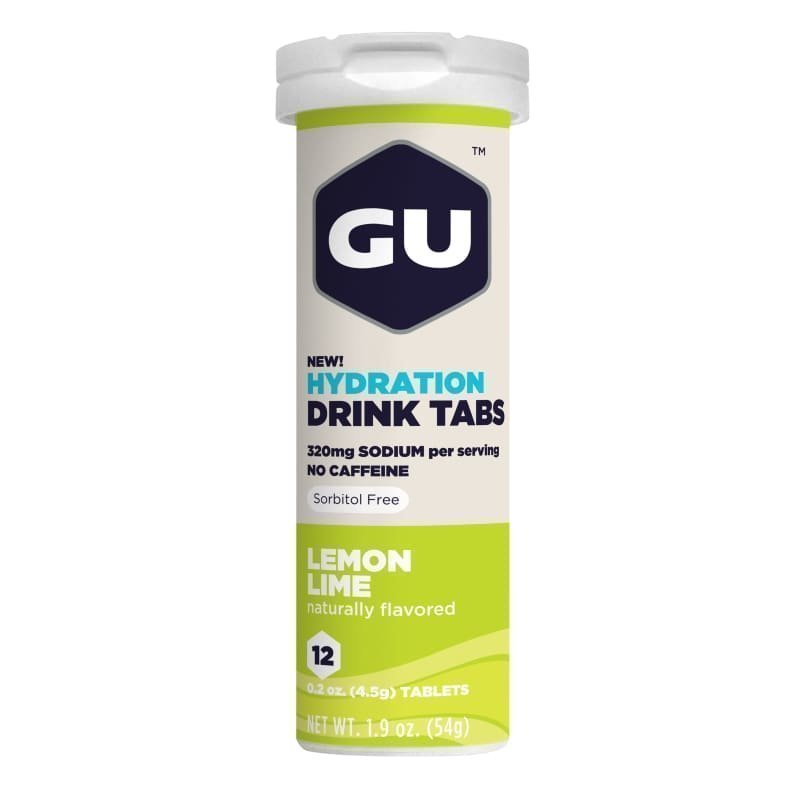 Gu Energy Hydration Tabs 1SIZE Lemon Lime